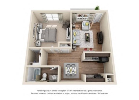 a floor plan is shown in this image